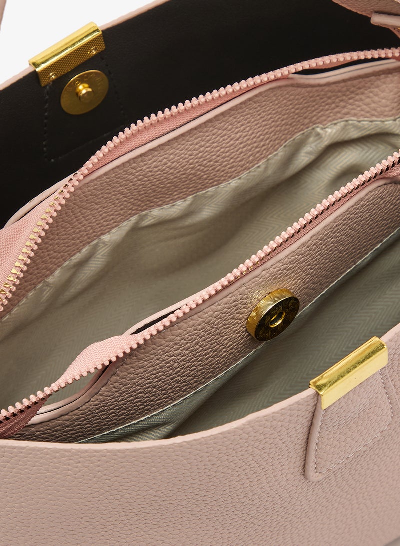ELLA classic crossbody with top handle and strap - Image 4